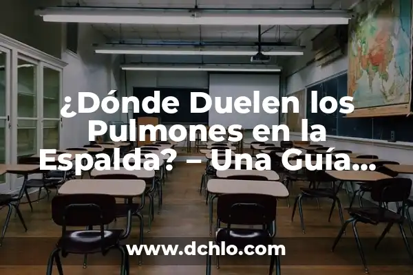 ¿Qué pasa si tienes la tensión baja? Causas, síntomas y tratamientos 6 ¿Dónde Duelen los Pulmones en la Espalda? – Una Guía Completa