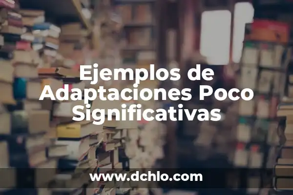 Hierro Un Poco Alto En Análitica: ¿Qué Significa Y Cómo Abordarlo? 4 Ejemplos de Adaptaciones Poco Significativas