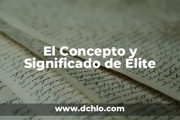 Tatuaje Punto y Coma Elite Significado: Descubre el Simbolismo detrás de este Diseño 3 El Concepto y Significado de Élite