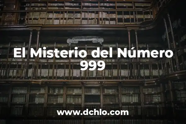 Significado del Número de Nusselt 6 El Misterio del Número 999