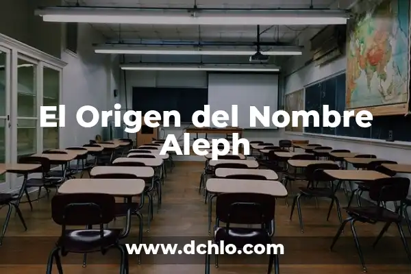 El Origen y Significado del Nombre Jairo 4 El Origen del Nombre Aleph