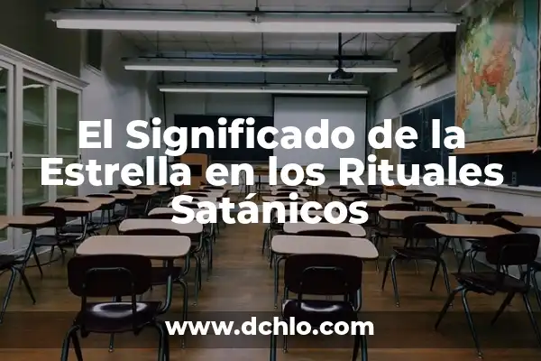 Cómo hacer el altar a la estrella de Wither 6 El Significado de la Estrella en los Rituales Satánicos