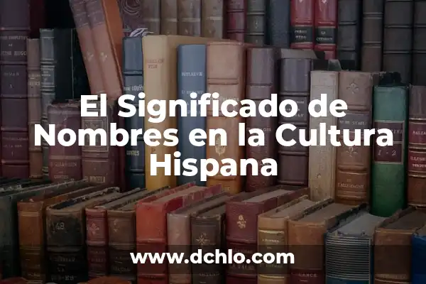 Mesoamérica: El Misterio del Cincalco en la Cultura Esotérica 6 El Significado de Nombres en la Cultura Hispana