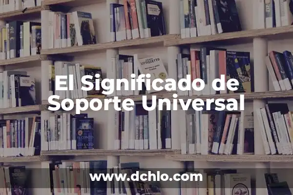 Significado del Nombre de Génesis 4 El Significado de Soporte Universal
