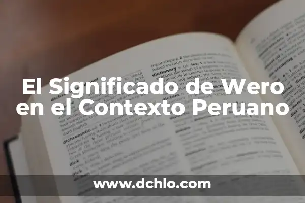 Como Hacer Lomo Saltado Peruano 4 El Significado de Wero en el Contexto Peruano