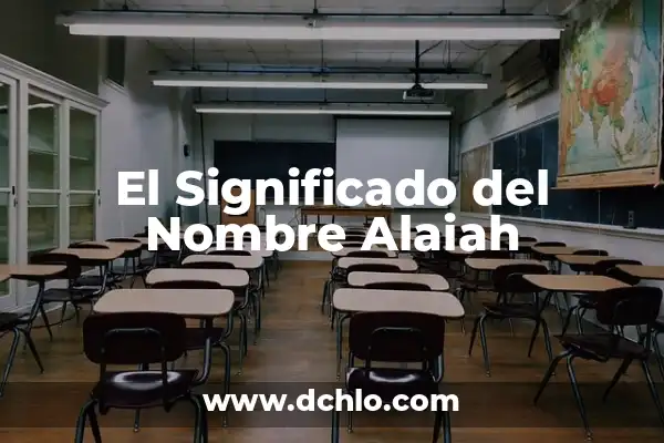 Significado del Nombre de Akane 5 El Significado del Nombre Alaiah