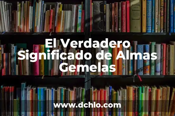 Las Caídas de las Torres Gemelas: Análisis del Atentado del 11-S 4 El Verdadero Significado de Almas Gemelas