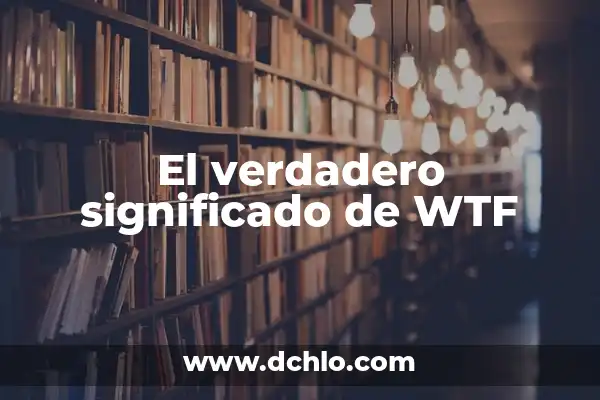 Como Hacer Focus Group 8 El verdadero significado de WTF