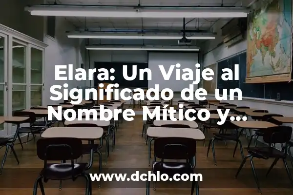 Alegría significado libro de artes visuales 6 Elara: Un Viaje al Significado de un Nombre Mítico y Celestial