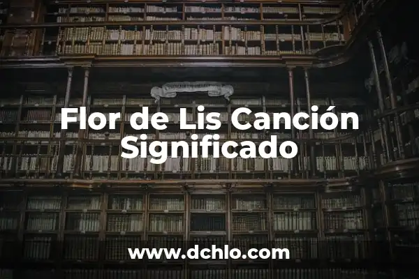 El Significado de los Tatuajes de Flor de Lis 8 Flor de Lis Canción Significado