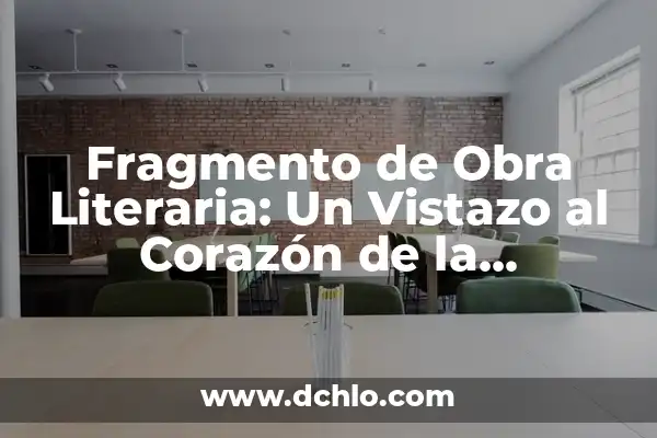 Momentos significativos de Angeles Mastretta: Un viaje a través de su obra literaria 8 Fragmento de Obra Literaria: Un Vistazo al Corazón de la Literatura