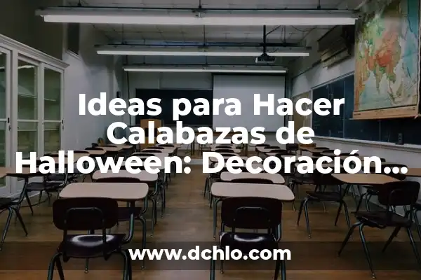30 Ideas para Hacer una Calabaza de Halloween Única y Espeluznante 3 Ideas para Hacer Calabazas de Halloween: Decoración y Creación