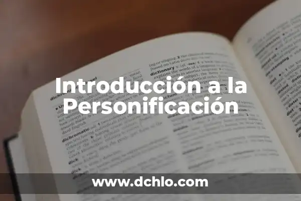 Introducción al significado del valor de verdad 7 Introducción a la Personificación