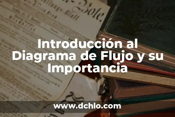 Significado de los Elementos en un Diagrama de Flujo 4 Introducción al Diagrama de Flujo y su Importancia