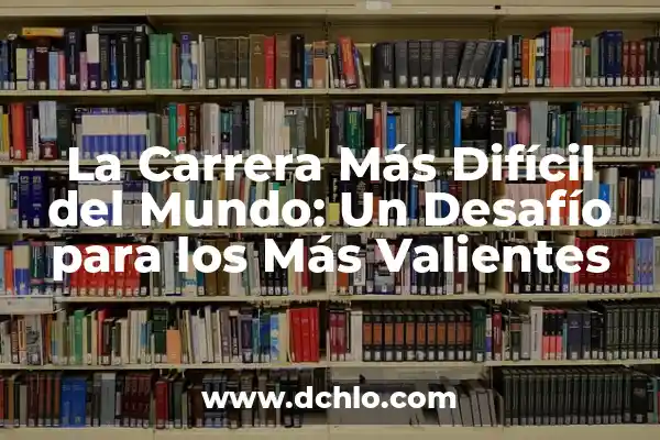 El Significado de Subaru: Más que un Nombre, una Marca Emblemática 8 La Carrera Más Difícil del Mundo: Un Desafío para los Más Valientes
