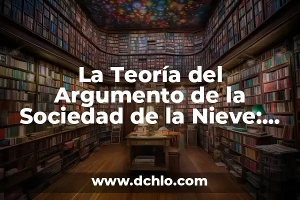 La Sociedad de la Nieve Caso Real: Análisis y Lecciones Aprendidas 6 La Teoría del Argumento de la Sociedad de la Nieve: Un Análisis Profundo