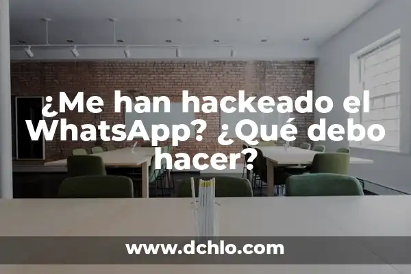 ¿Cuál es el número de la lotería que debo escoger para ganar? 3 ¿Me han hackeado el WhatsApp? ¿Qué debo hacer?