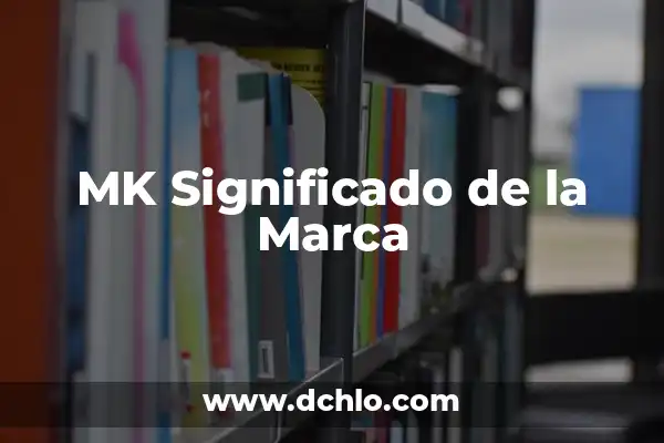 Identidad de una empresa: significado y relevancia en el mundo empresarial 6 MK Significado de la Marca