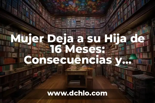 ¿Puedo trabajar con 16 años? Empleos y oportunidades para jóvenes 6 Mujer Deja a su Hija de 16 Meses: Consecuencias y Soluciones