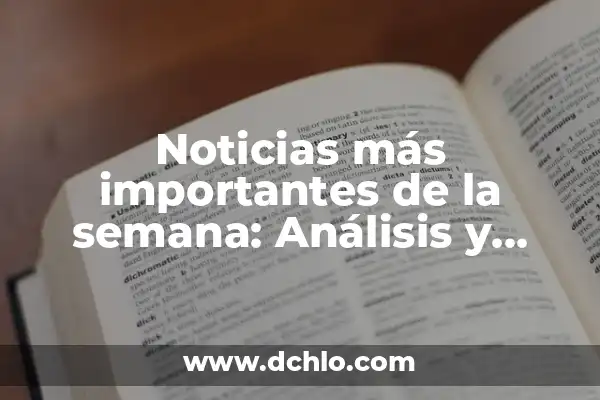 Los Inventos Más Significativos de Platón: Un Legado Filosófico 8 Noticias más importantes de la semana: Análisis y actualizaciones