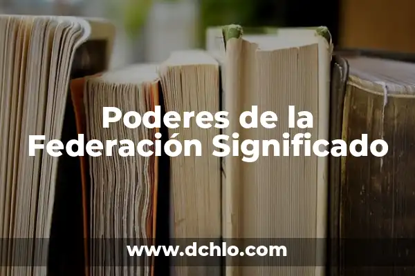 El Interprete de los Nombres: Descubre el Significado Oculto 5 Poderes de la Federación Significado