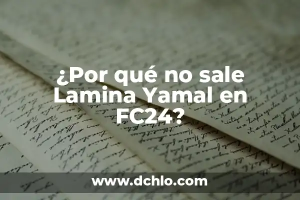 El Fascinante Mundo del Zodiaco de Johfra 4 ¿Por qué no sale Lamina Yamal en FC24?
