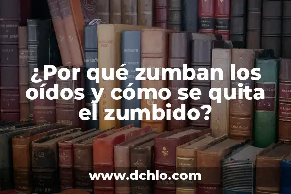 Significado de Soñar con Nadar - Interpreting Swimming Dreams 8 ¿Por qué zumban los oídos y cómo se quita el zumbido?