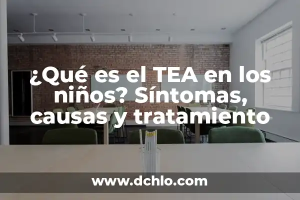 Síntomas de un Pólipo en el Útero - Cómo Identificarlos 7 ¿Qué es el TEA en los niños? Síntomas, causas y tratamiento