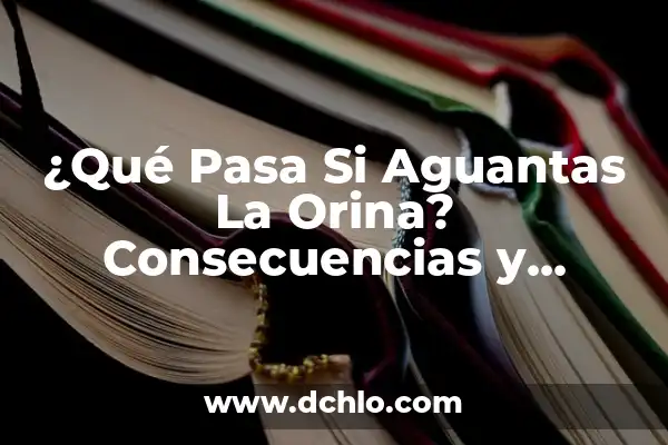 ¿Es peligroso tener las proteínas altas? Entendiendo los riesgos y beneficios 8 ¿Qué Pasa Si Aguantas La Orina? Consecuencias y Riesgos para la Salud