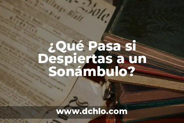 ¿Qué pasa si haces caca verde? - Causas y significado de la heces verdes 6 ¿Qué Pasa si Despiertas a un Sonámbulo?