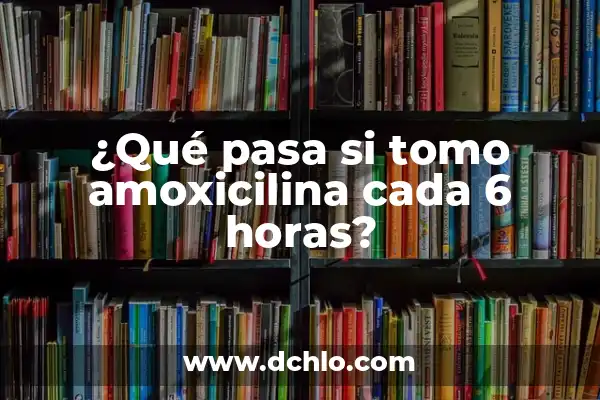 Meditaluz: El Significado de las Horas Iguales 3 ¿Qué pasa si tomo amoxicilina cada 6 horas?