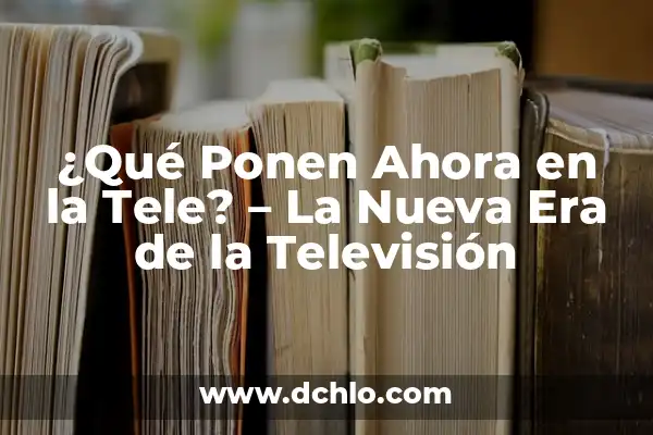 ¿Por qué se me ponen las manos moradas? - Causas y Soluciones 5 ¿Qué Ponen Ahora en la Tele? – La Nueva Era de la Televisión