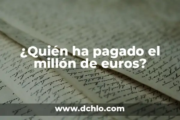 ¿Quién es el entrenador del Sevilla FC? 5 ¿Quién ha pagado el millón de euros?
