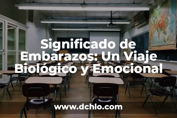 Clasificación de los Tipos de Sangre y su Significado Biológico 5 Significado de Embarazos: Un Viaje Biológico y Emocional