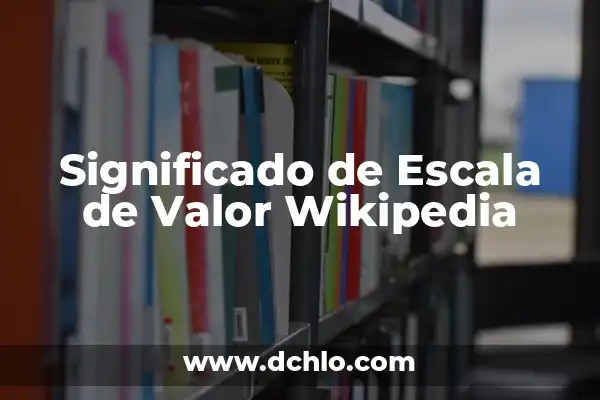 Cómo hacer escala likert en Word 3 Significado de Escala de Valor Wikipedia