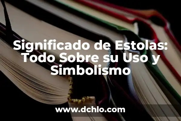 Significado del Uso de Triángulo 6 Significado de Estolas: Todo Sobre su Uso y Simbolismo