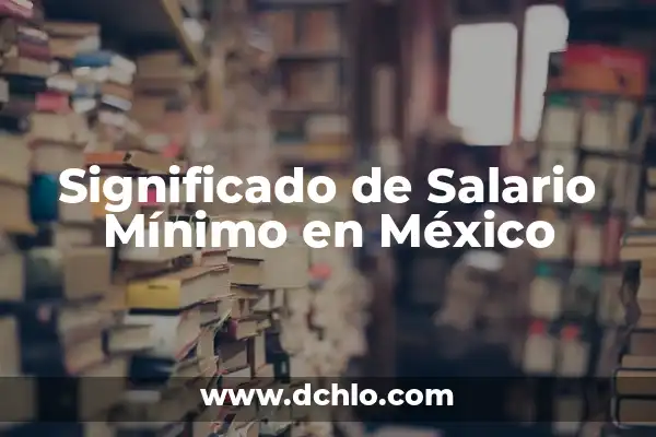 Cuánto Cobra Vinicius en el Madrid: Salario y Contrato 7 Significado de Salario Mínimo en México