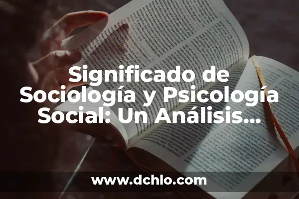 Catacumba: Un Viaje al Pasado a Través de sus Significados 6 Significado de Sociología y Psicología Social: Un Análisis Integral