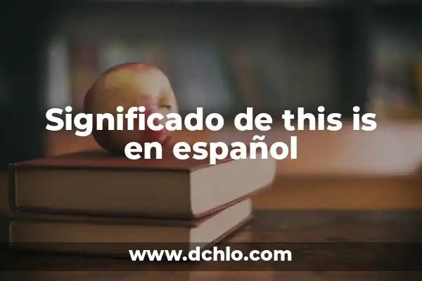 Sweet Dreams (Are Made of This): Un viaje al significado de la icónica canción de Eurythmics 4 Significado de this is en español