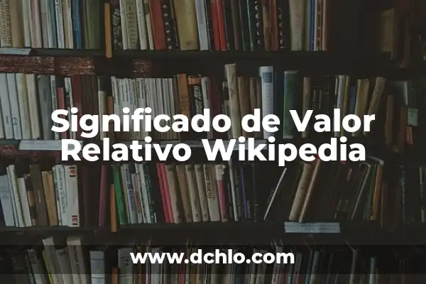 Cómo hacer escala likert en Word 4 Significado de Valor Relativo Wikipedia