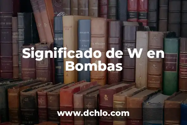 Nombre de las bombas de Hiroshima y Nagasaki: Descubre los detalles detrás de los devastadores ataques 3 Significado de W en Bombas
