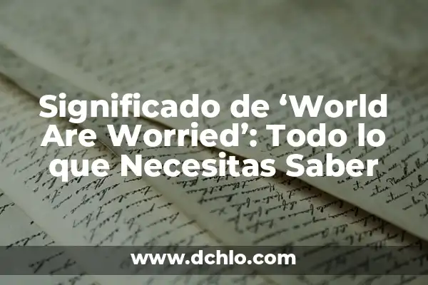 Captain America Civil War - La Guerra Interna de los Vengadores 4 Significado de ‘World Are Worried’: Todo lo que Necesitas Saber