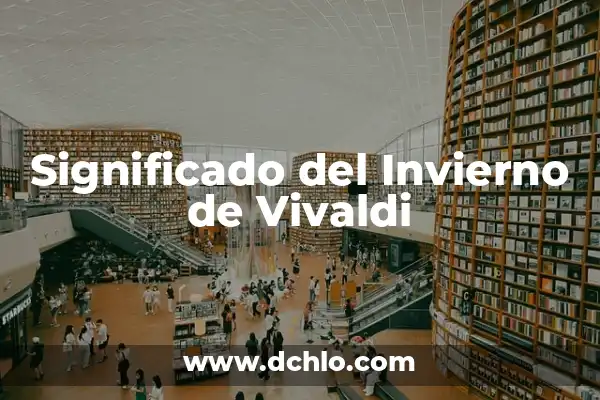 Cómo se Dice Gracias en Chino: Una Guía Completa 3 Significado del Invierno de Vivaldi