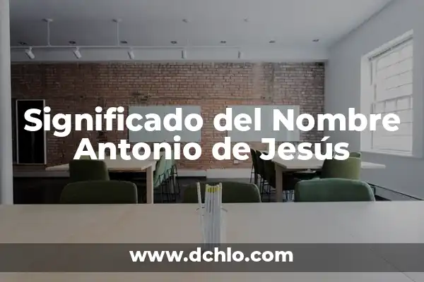 Sagrado Corazón de Jesús Significado 6 Significado del Nombre Antonio de Jesús