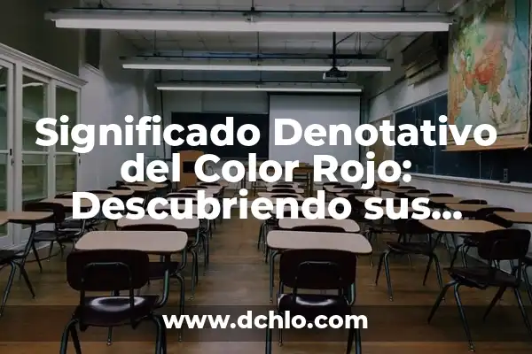 El Significado de los Tatuajes de Drogas: Un Arte con Connotaciones Profundas 5 Significado Denotativo del Color Rojo: Descubriendo sus Connotaciones Universales