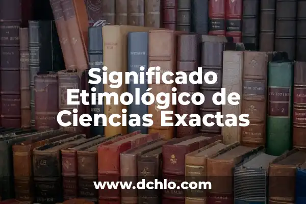 ¿Cuánto Mide una TV de 85 Pulgadas? - Medidas y Dimensiones Exactas 5 Significado Etimológico de Ciencias Exactas