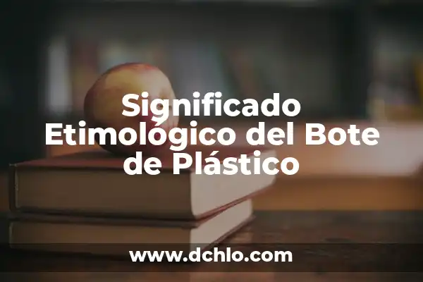 Cómo se hace la crema de calabacín: Receta y técnicas para una crema deliciosa 3 Significado Etimológico del Bote de Plástico