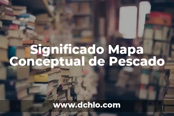 Como Hacer un Mapa Animado 4 Significado Mapa Conceptual de Pescado