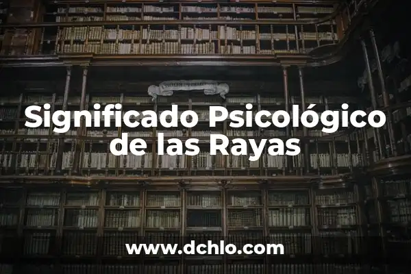 Significado de Soñar a un Hombre 7 Significado Psicológico de las Rayas