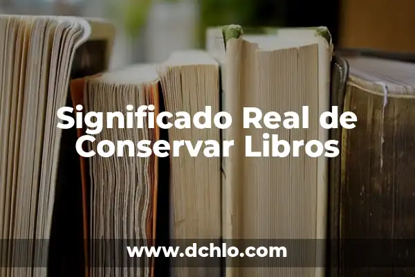 Significado del Árbol de Plátanos: Un Viaje por su Historia y Cultura 5 Significado Real de Conservar Libros